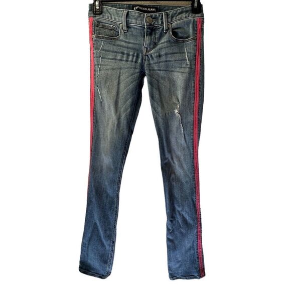 Express Jeans Ankle‎ Legging Stella Low Rise - Picture 1 of 6